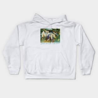 Siesta by John Singer Sargent Kids Hoodie